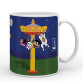 Jungle-Jalebi Friendship Kids Coffee Mug, Blue-325 ML